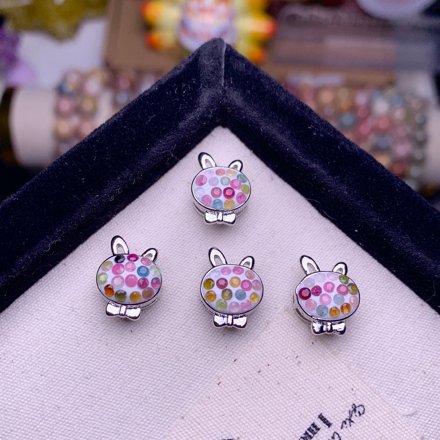 【Tourmaline】Star/ Moon /Bunny box 12mm+