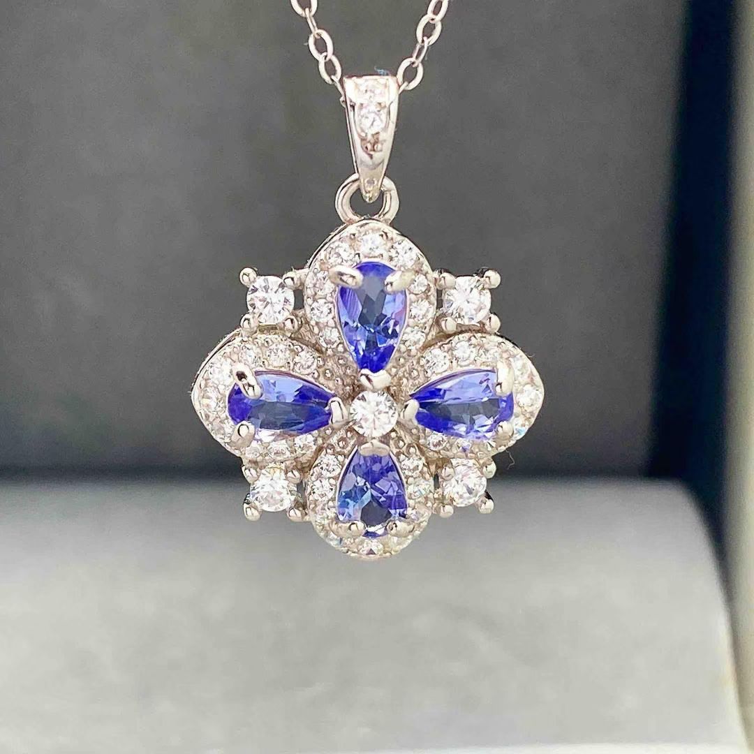 Natural Tanzanite Pendant