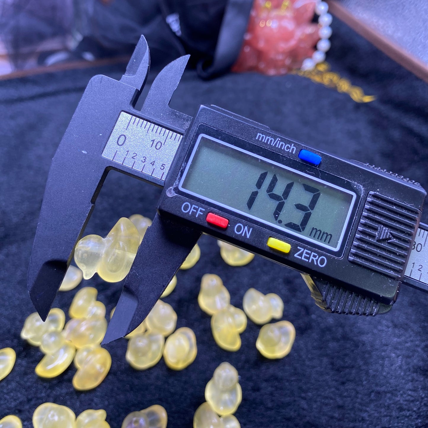 Little Yellow Duck Carved Pendant