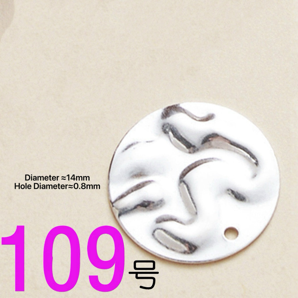 S925 Sterling Silver Round Findings/Solder Tab Findings