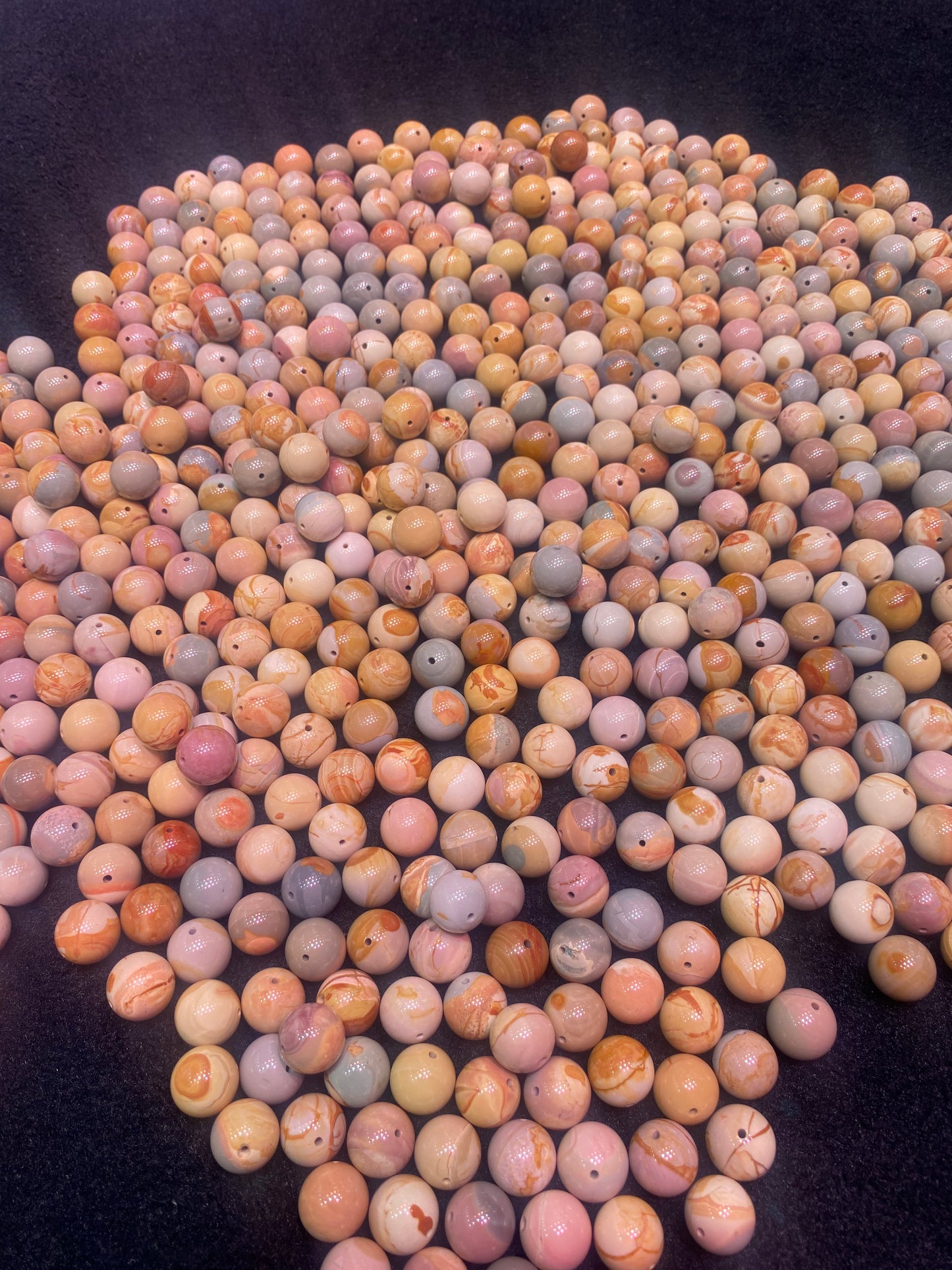 【Dream Colour Caramel】Alashan agate beads 11mm+