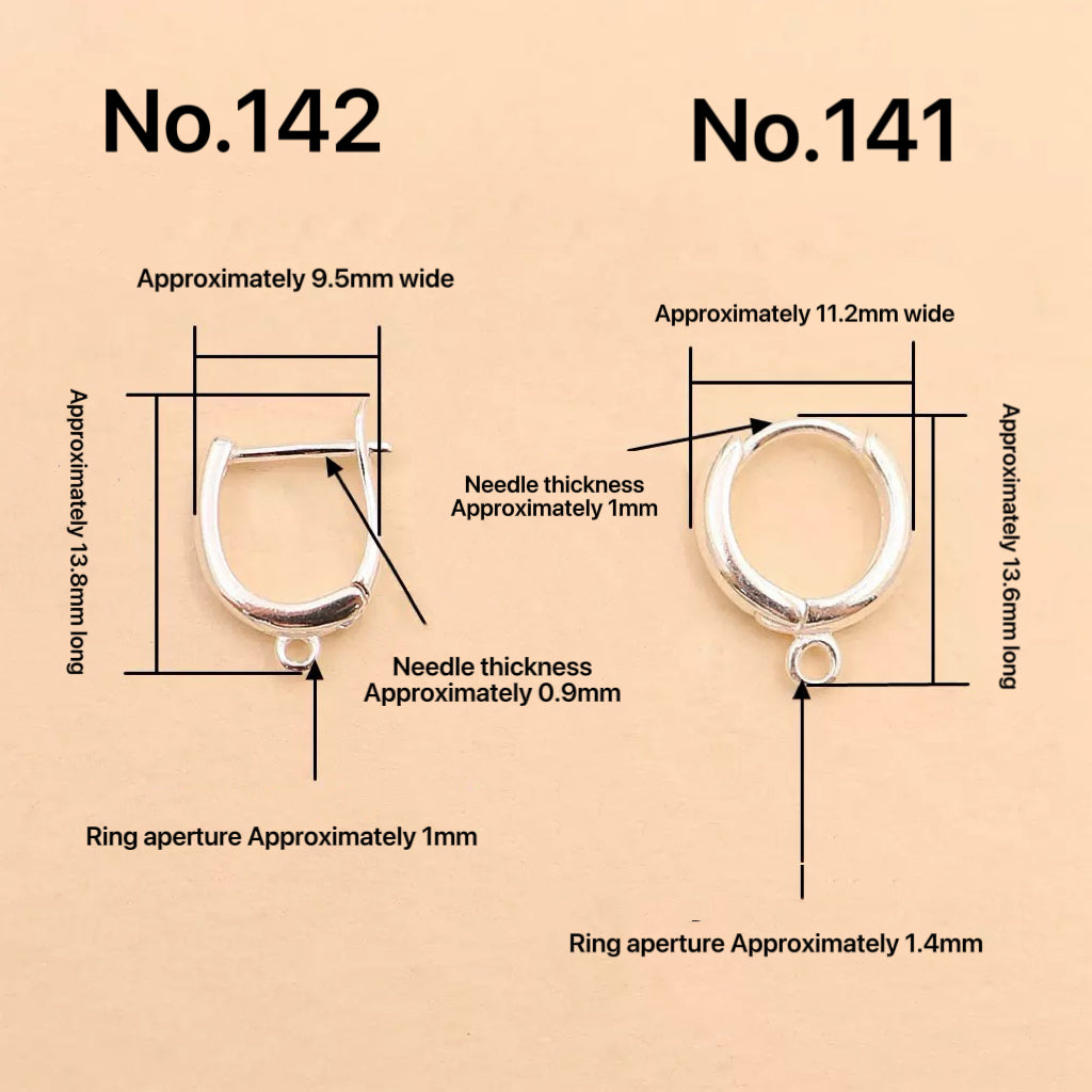 S925 Sterling Silver Plain Earrings