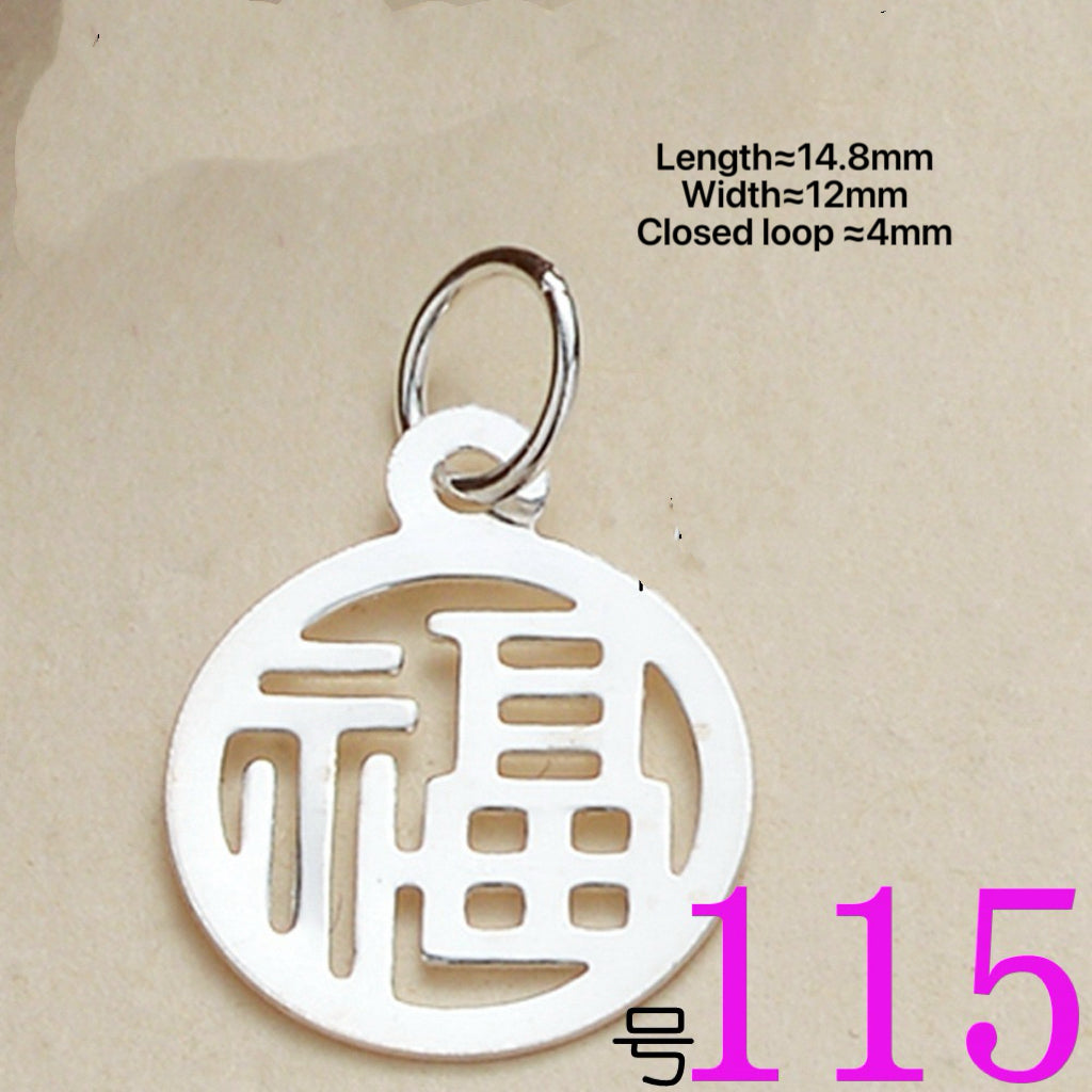 S925 Sterling Silver Openwork DIY Accessories