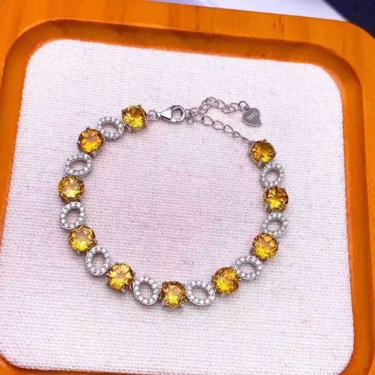 Natural Citrine Bracelet