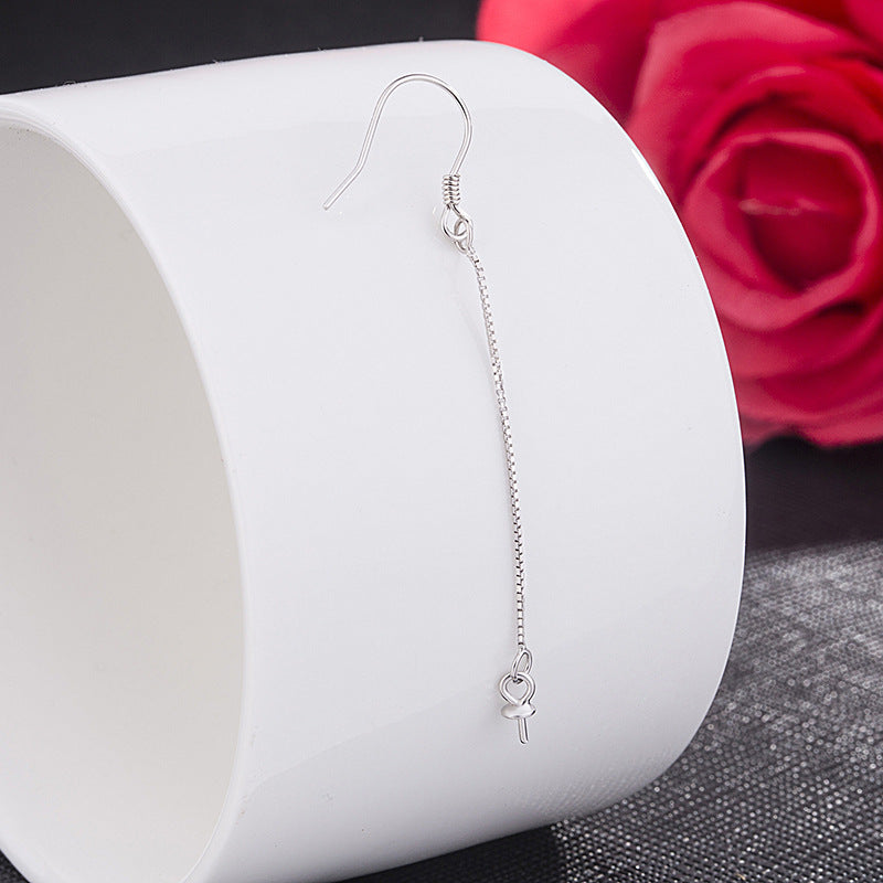 [S925] Earring Accessories Ear Hook Tassel