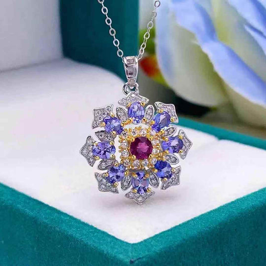 Natural Tanzanite Pendant