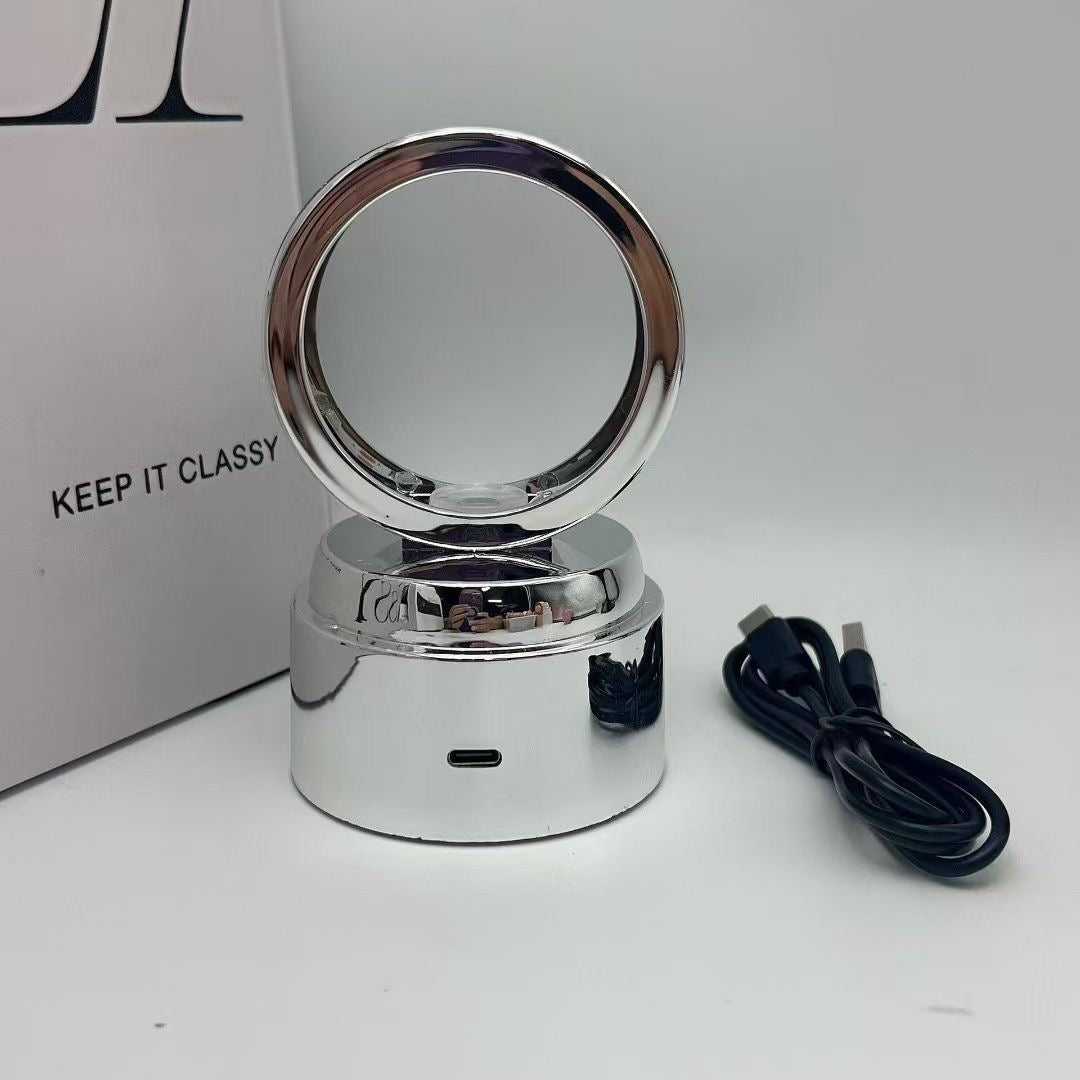 Crystal Ball Rotating Lamp Base