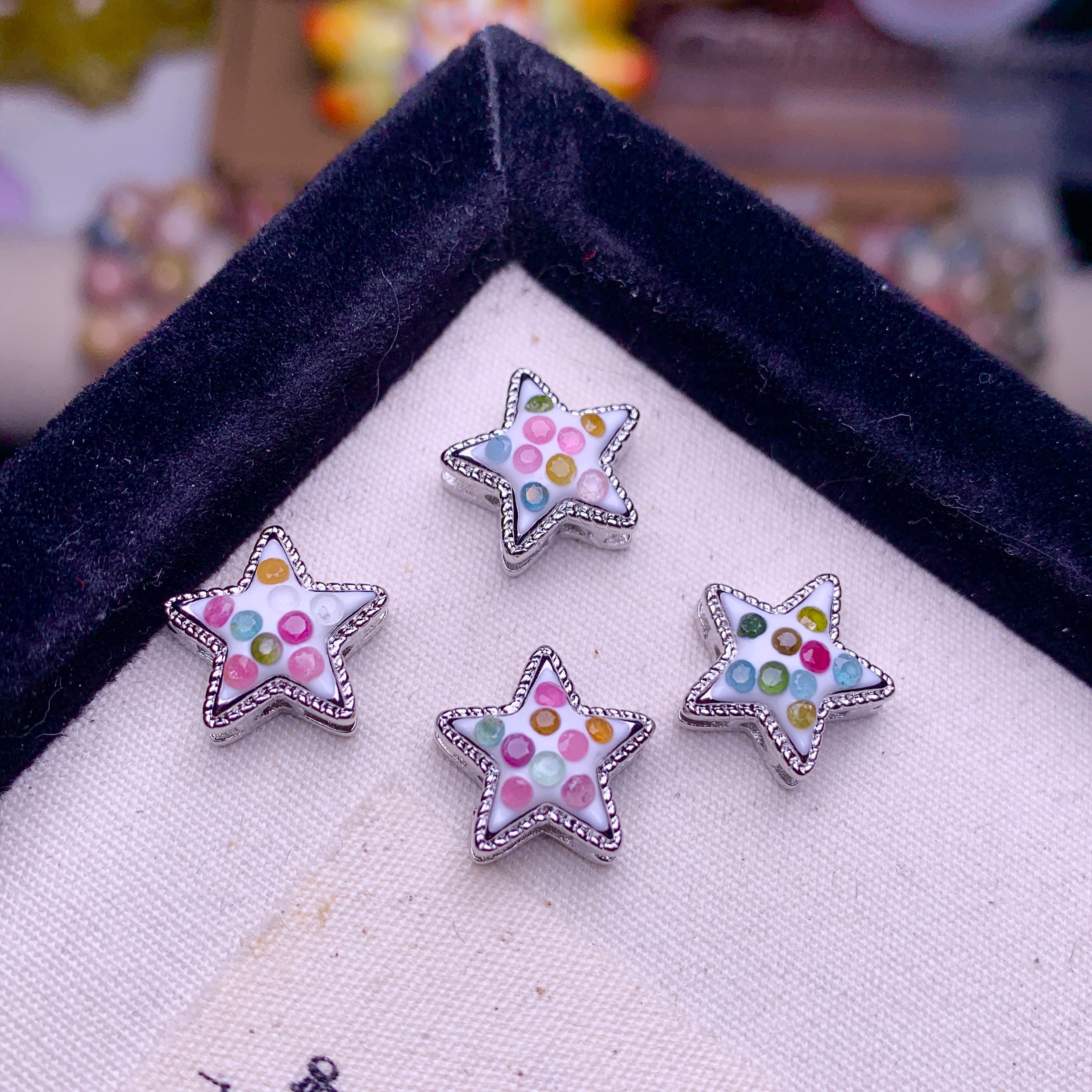 【Tourmaline】Star/ Moon /Bunny box 12mm+