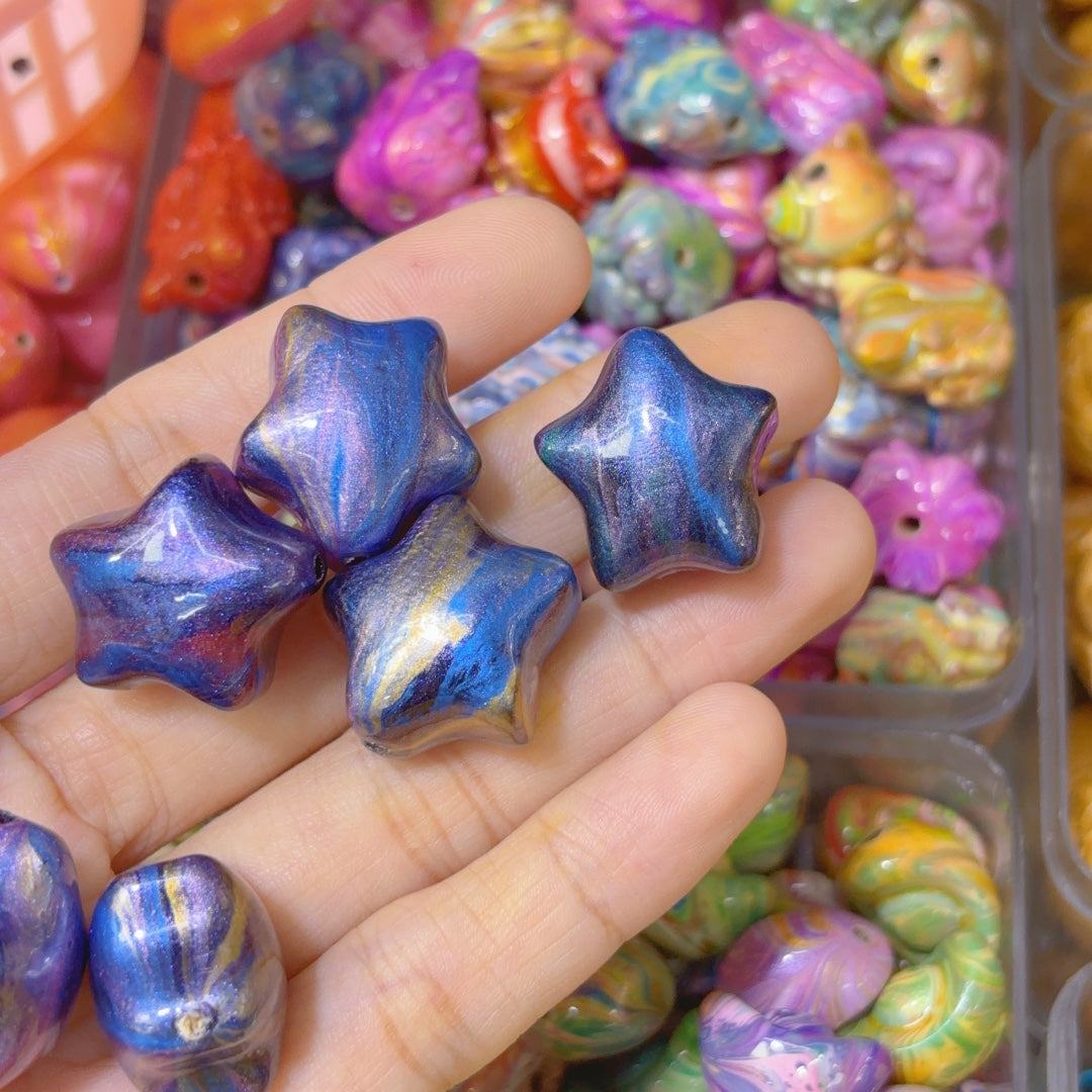 【Wood Charms】Daqi charms 大漆配件