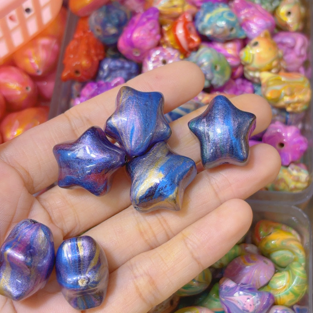 【Wood Charms】Daqi charms 大漆配件