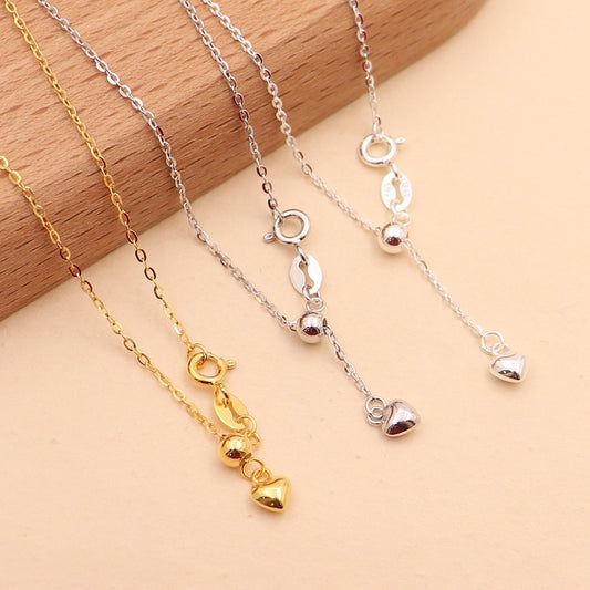 S925 Sterling Silver Adjustable O-Link Chain