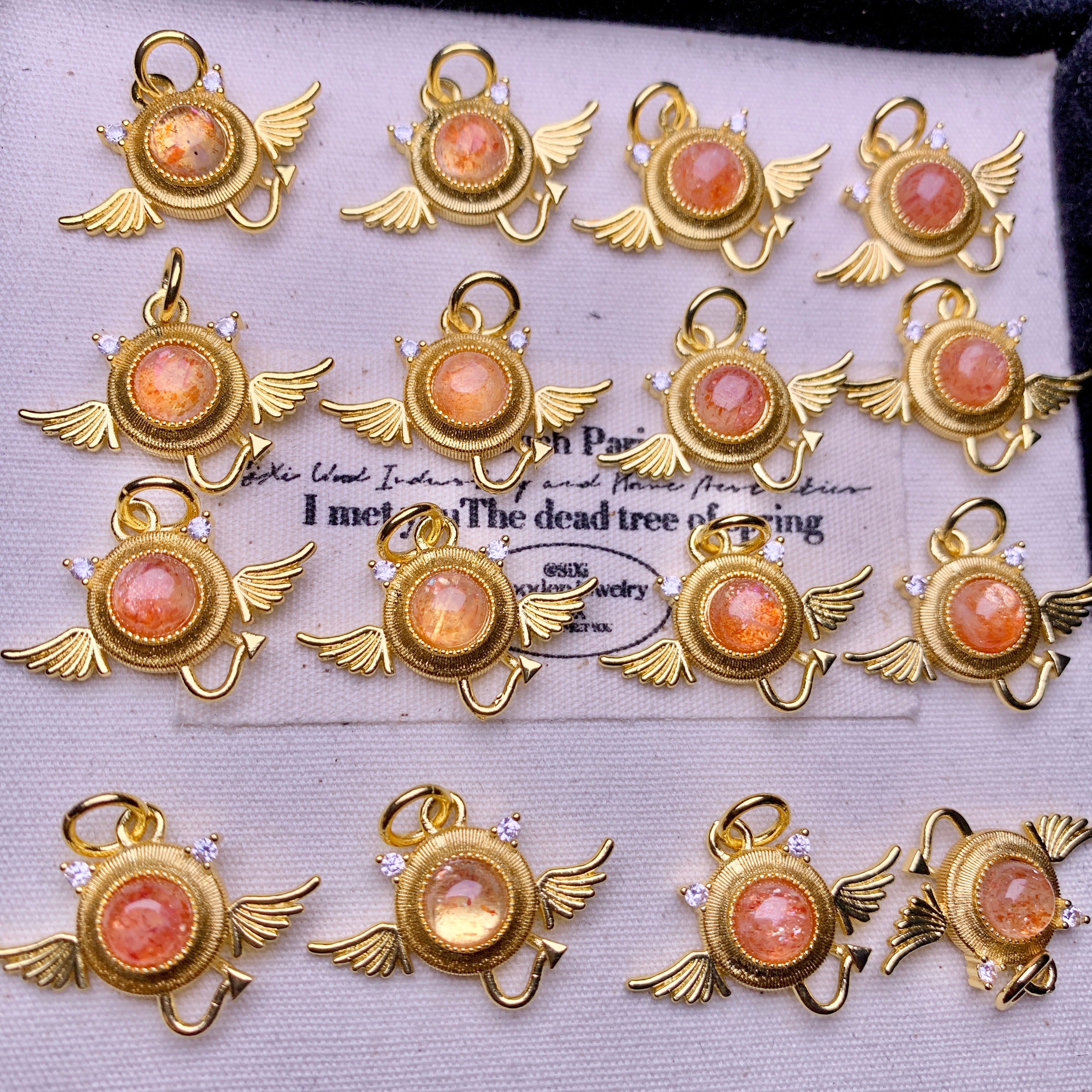 【Golden Sun Stone】small Devil box 17mm+