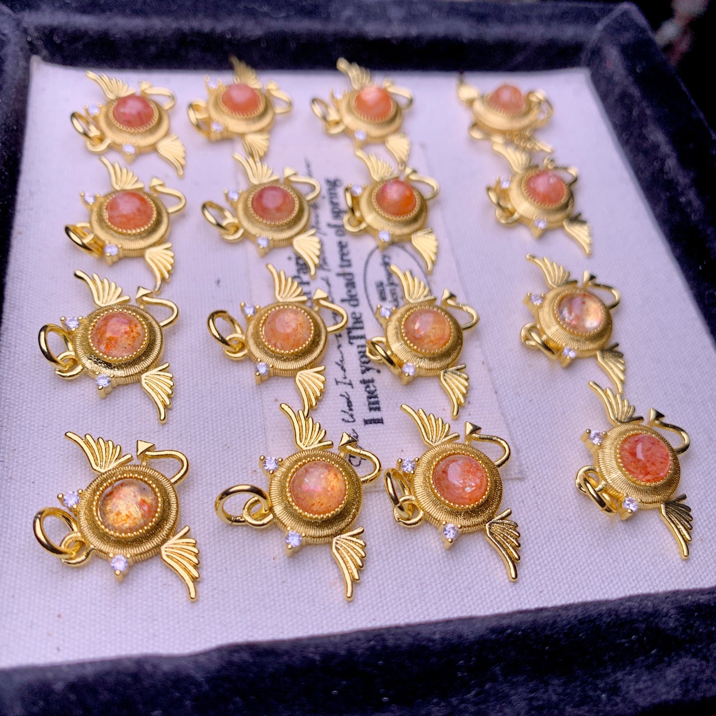 【Golden Sun Stone】small Devil box 17mm+