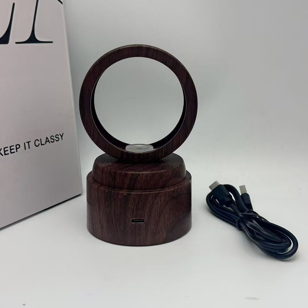 Crystal Ball Rotating Lamp Base