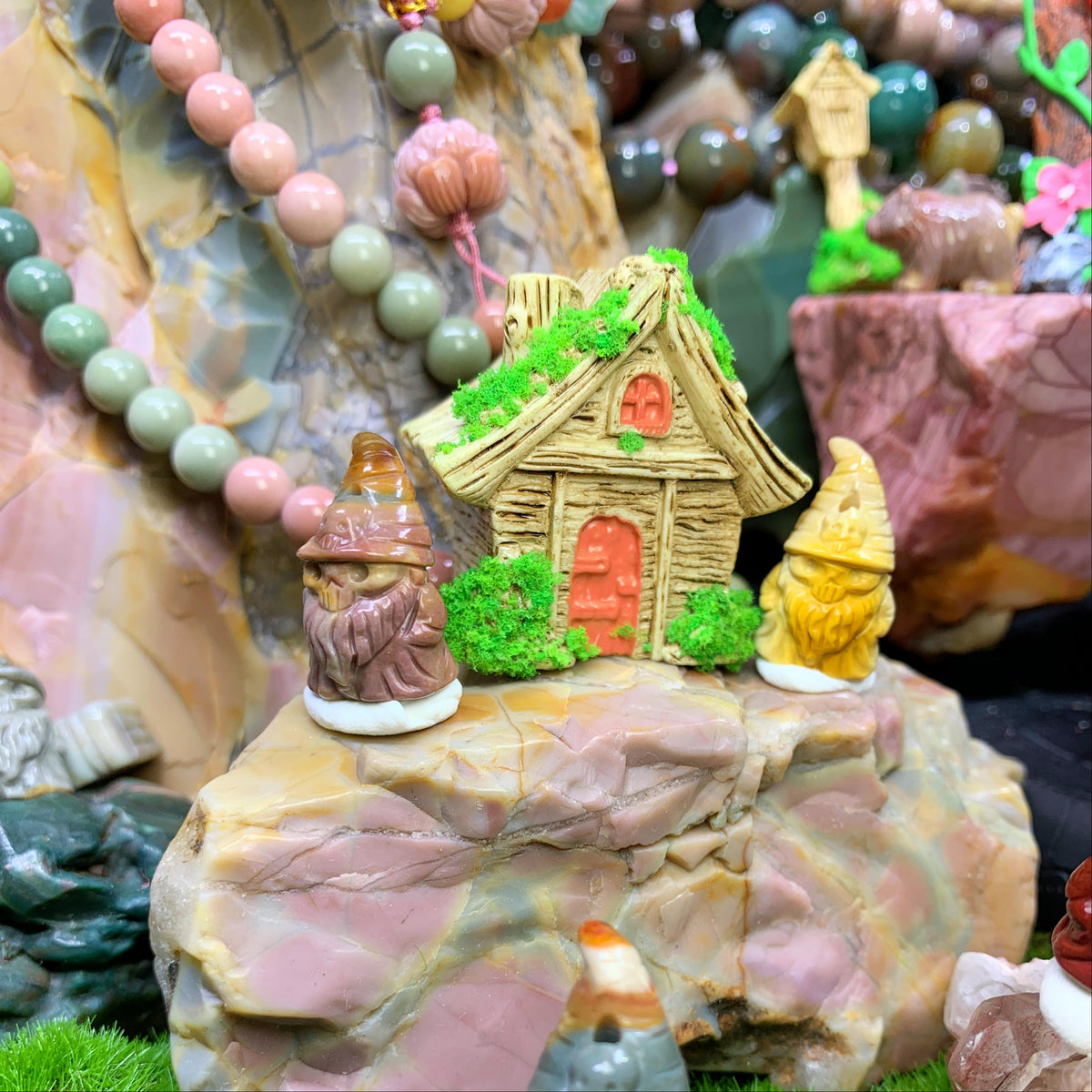【5PCS】Aalashan Agate ‌Gnome