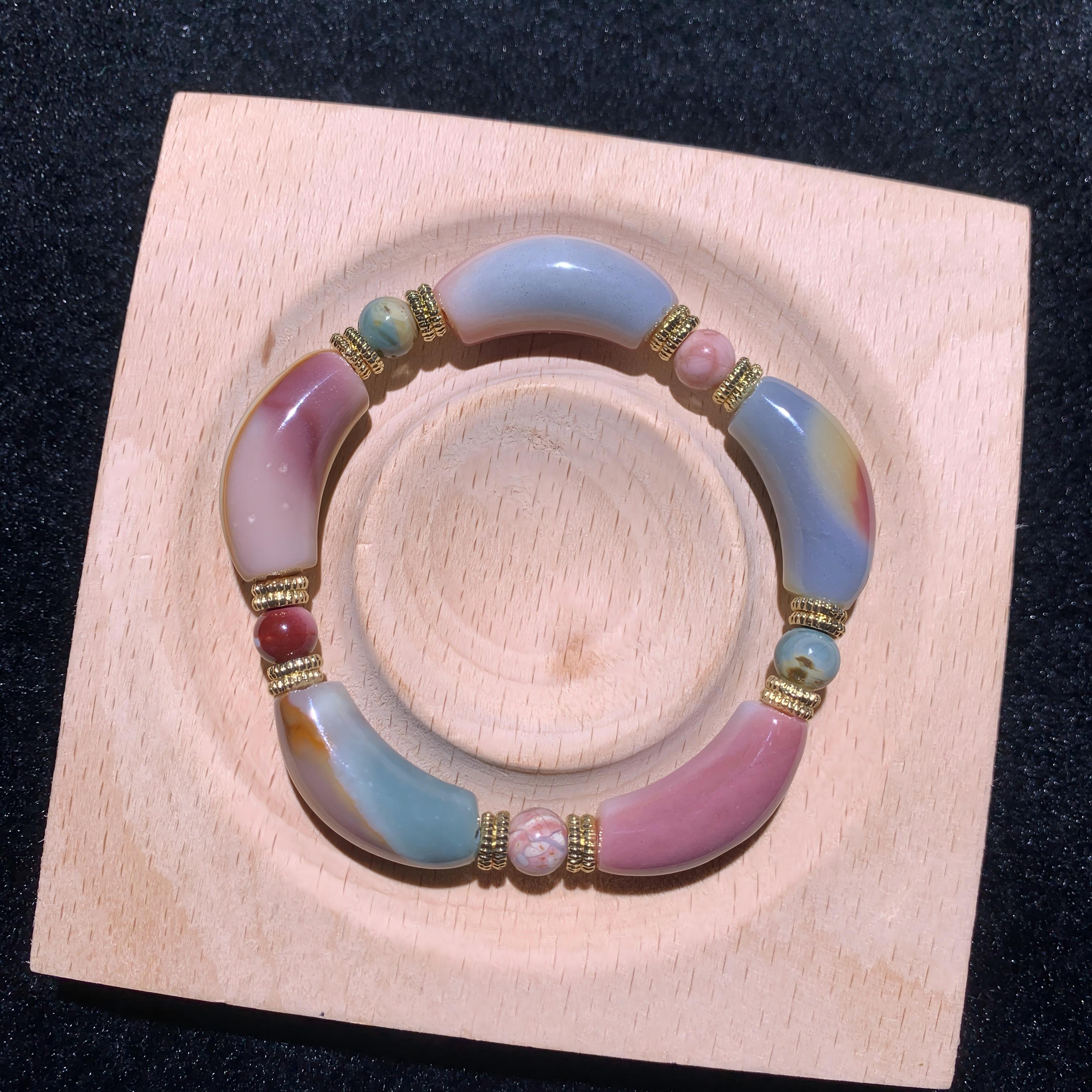 【5PCS】【6PCS】 Alashan Agate Barrels