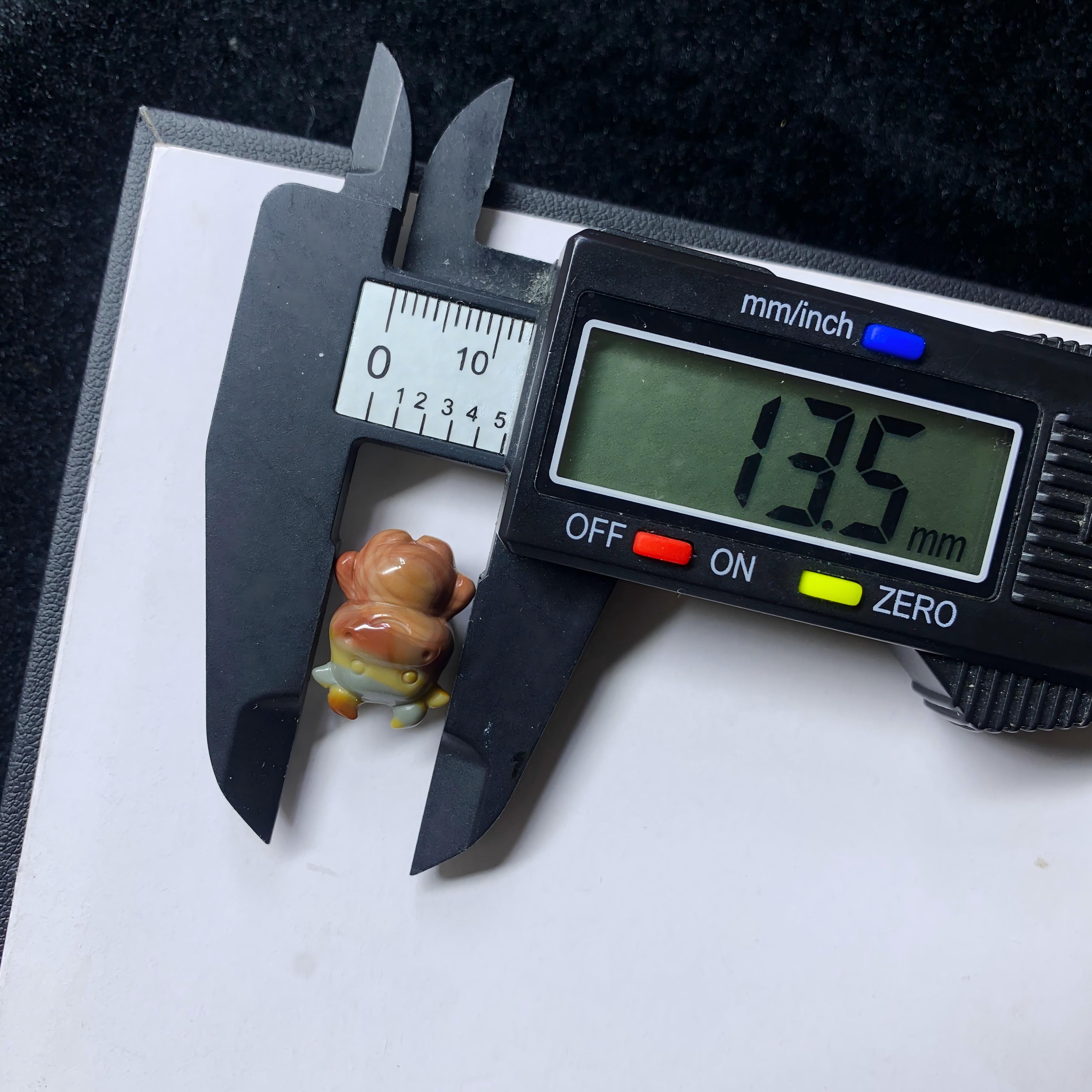 【5PCS】 Alashan Agate Cow