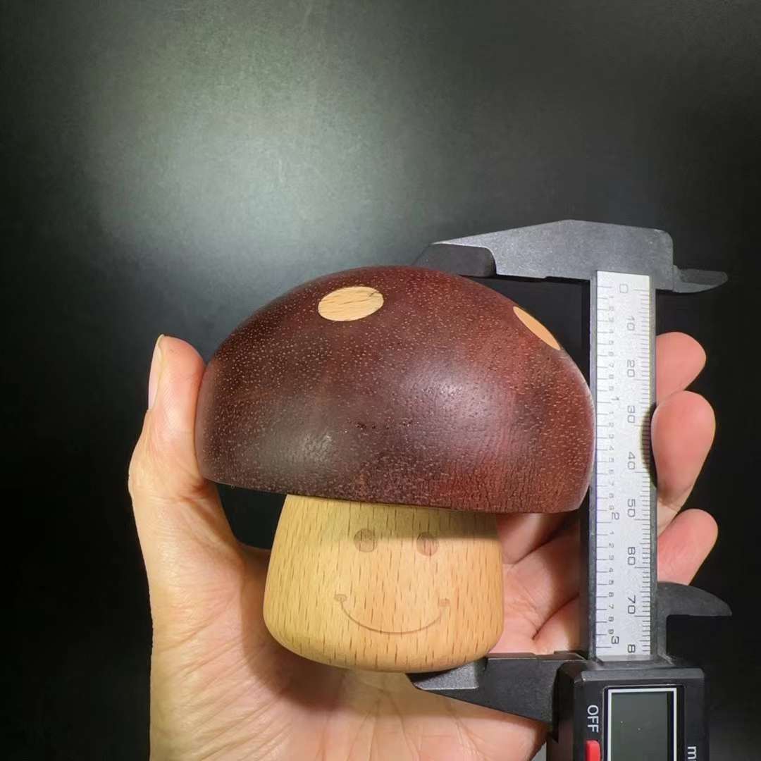 【Wood 】Mushroom Walnut Music Box蘑菇胡桃木音乐盒