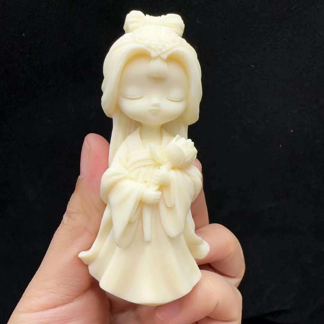 【Wood】Ivory Fruit Four Beauties象牙果四大美女