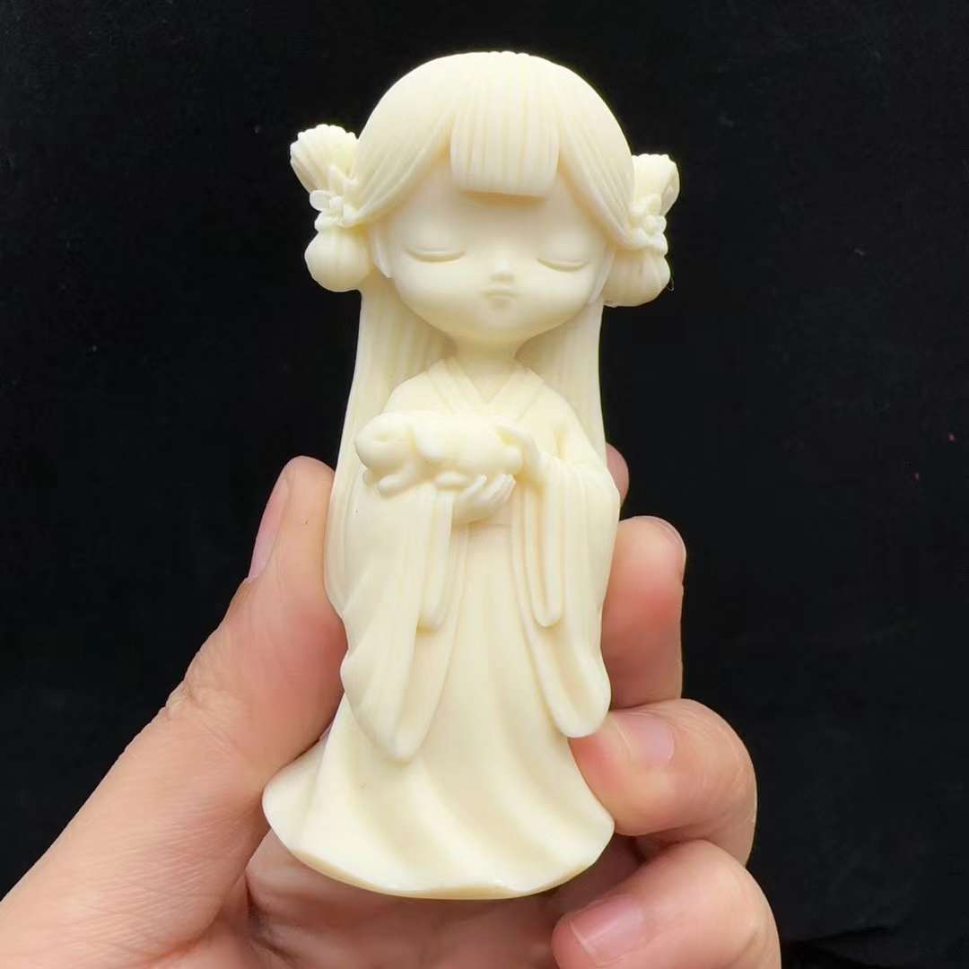 【Wood】Ivory Fruit Four Beauties象牙果四大美女