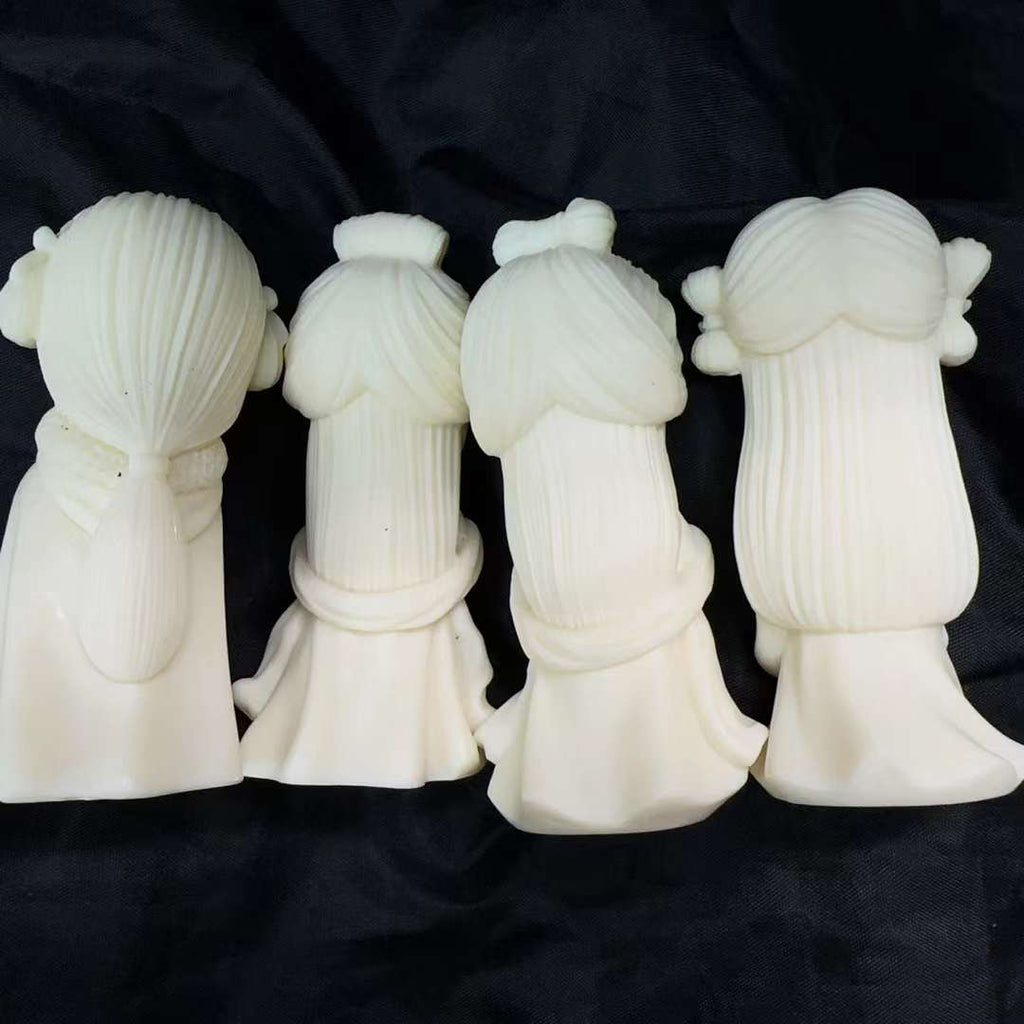 【Wood】Ivory Fruit Four Beauties象牙果四大美女