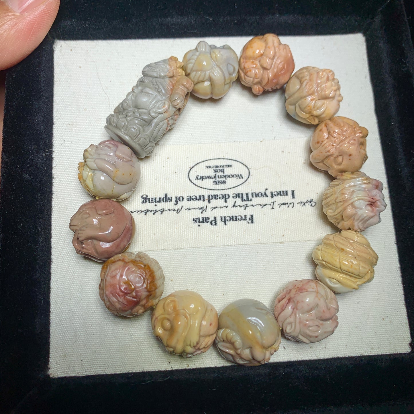 【Alashan agate bracelets】12 Chinese zodiac animals 十二生肖手串