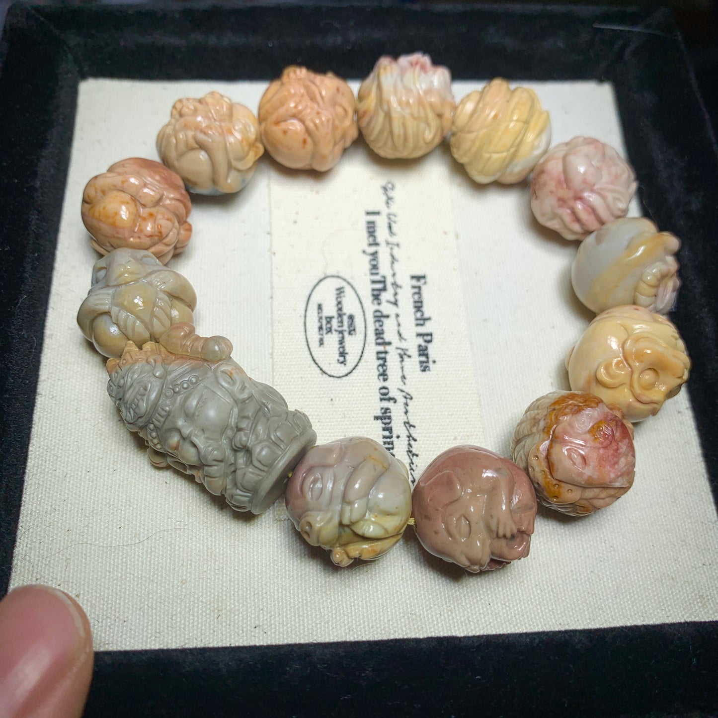 【Alashan agate bracelets】12 Chinese zodiac animals 十二生肖手串