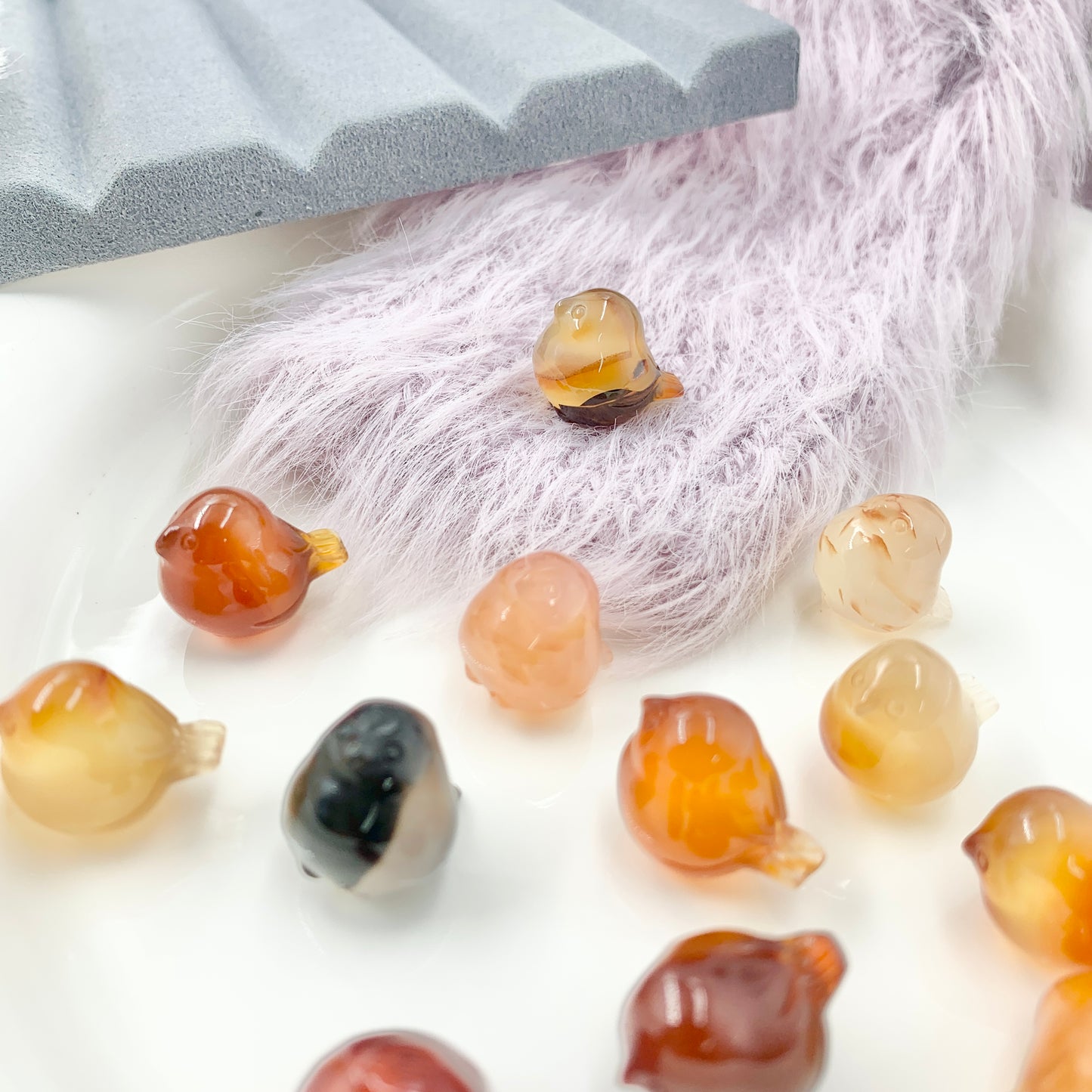 【Alashan Agate】 jelly birds