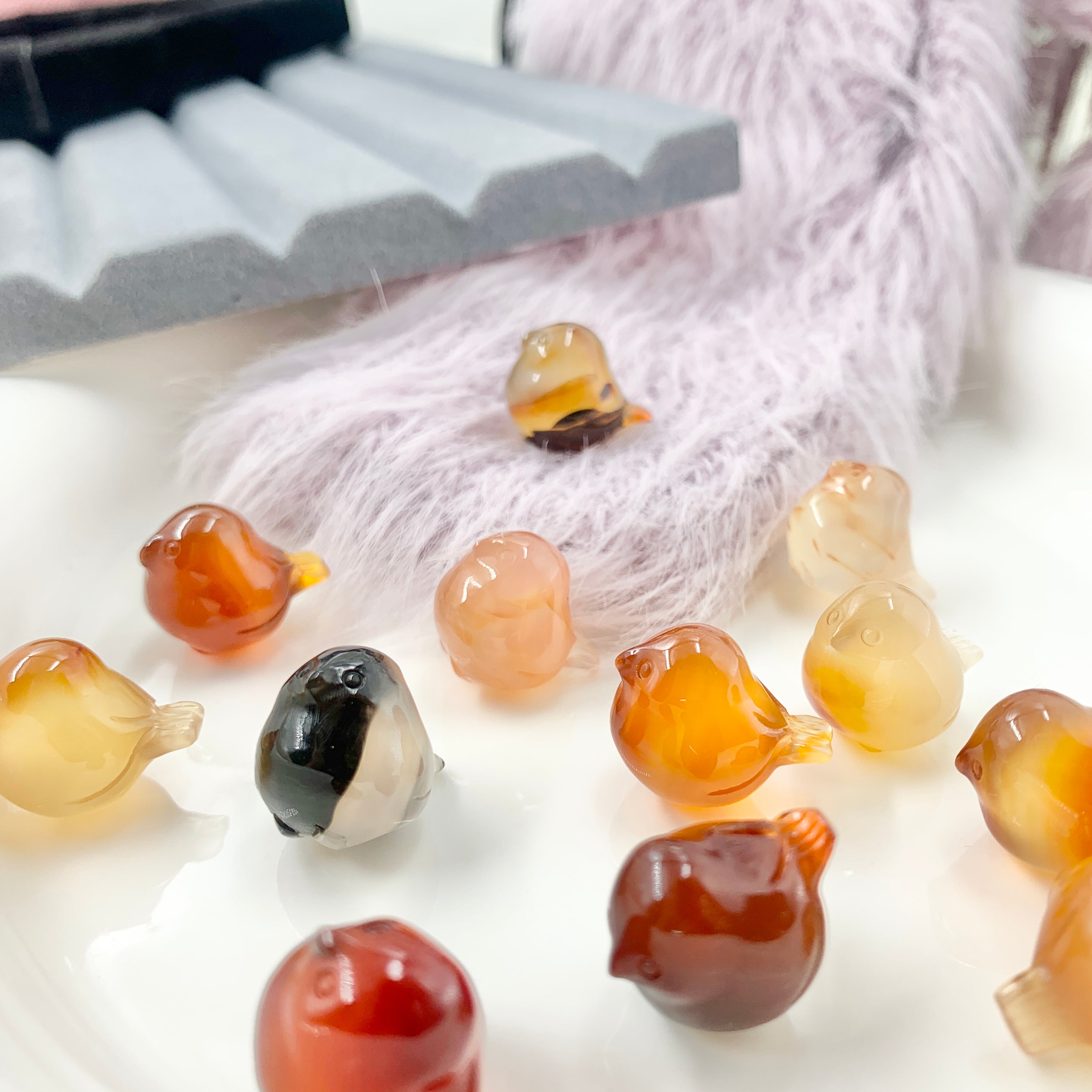 【Alashan Agate】 jelly birds