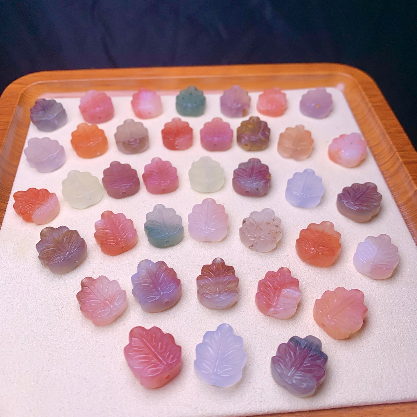 【Alashan Agate】  leaves