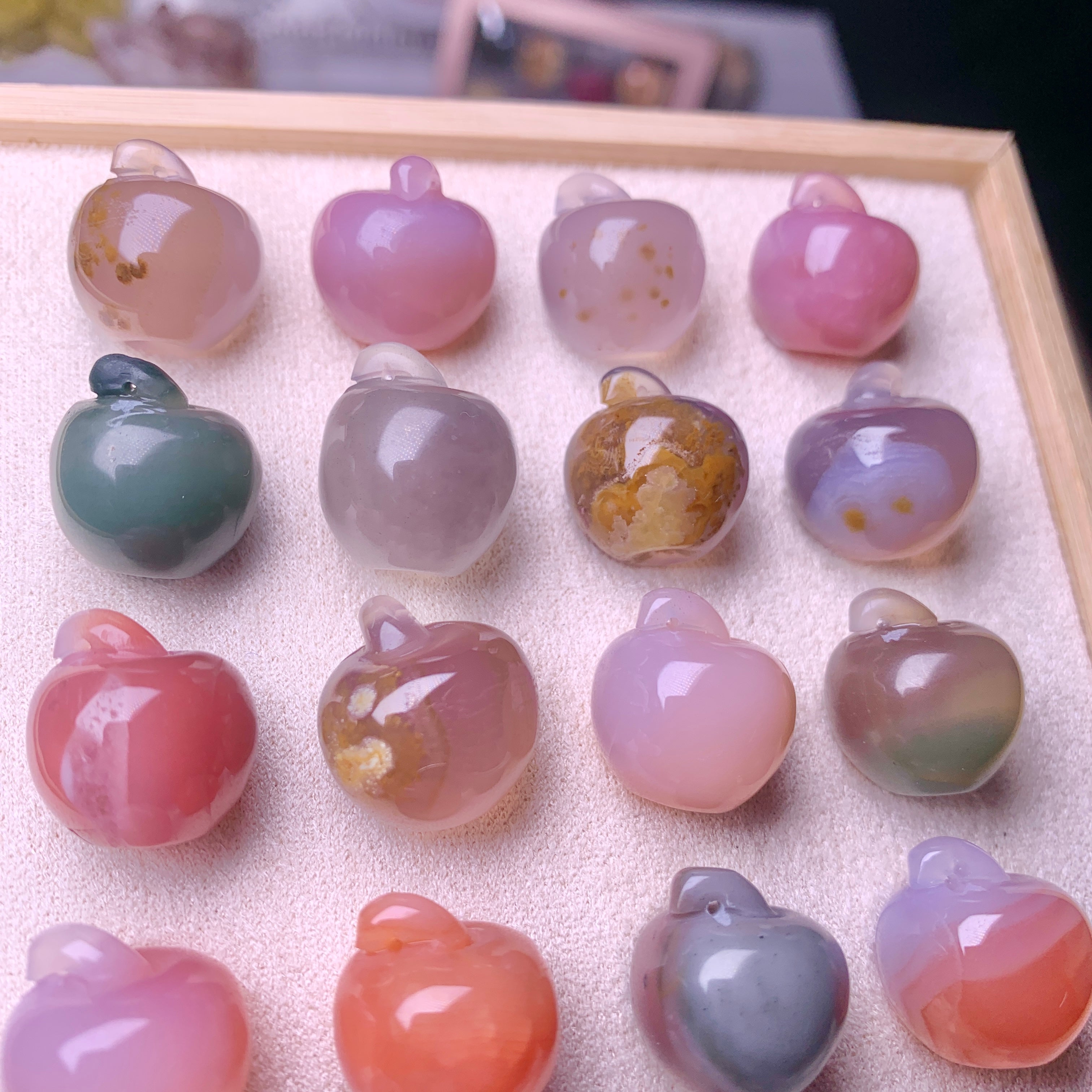 【Alashan Agate】 Jelly Apple