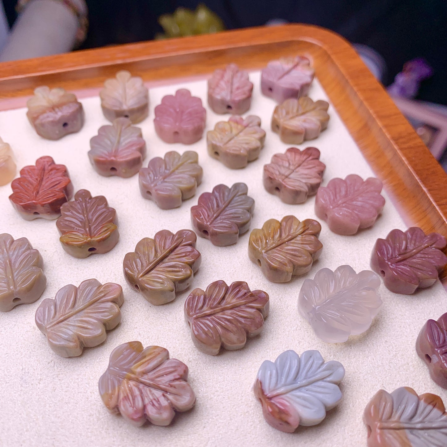 【Alashan Agate】  leaves