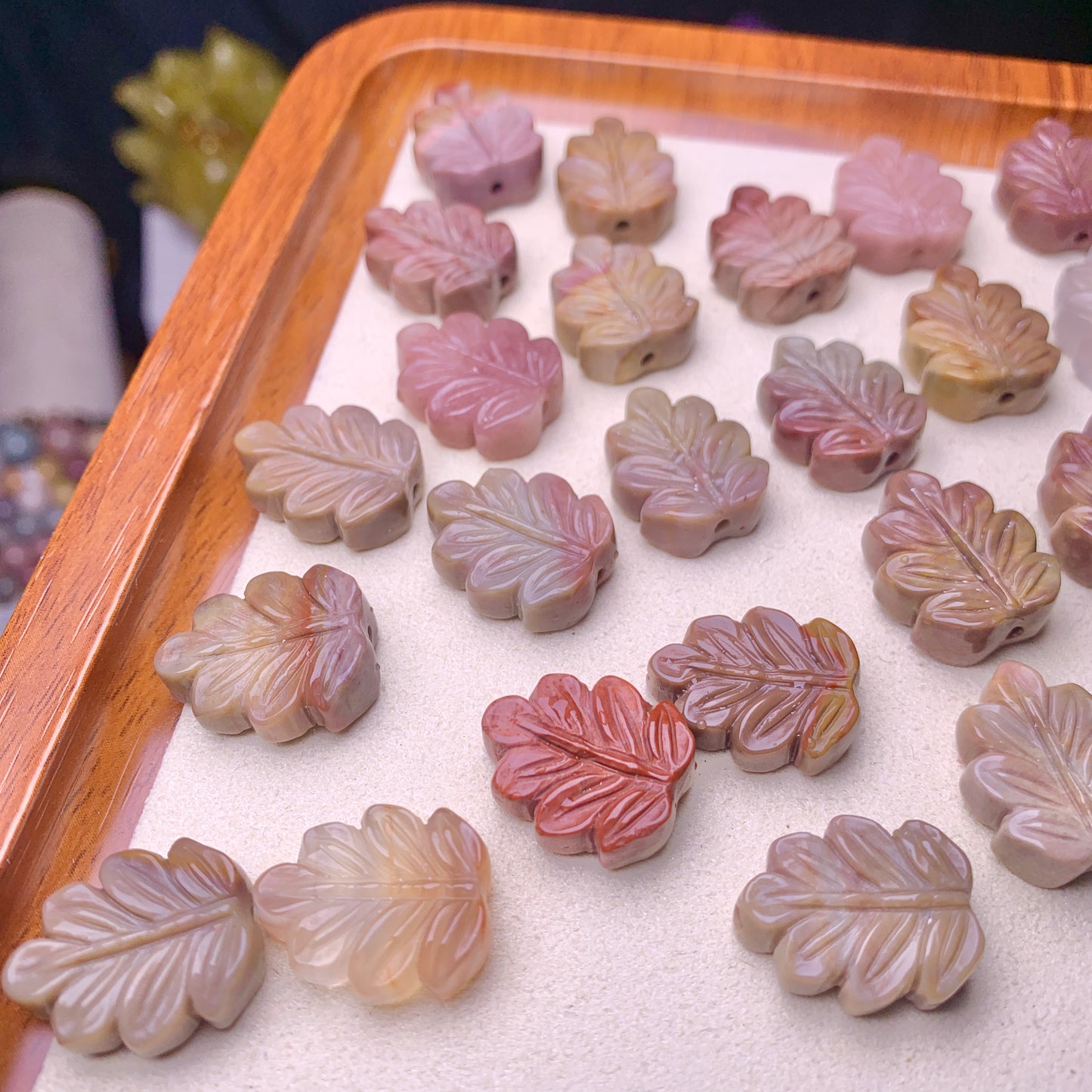 【Alashan Agate】  leaves