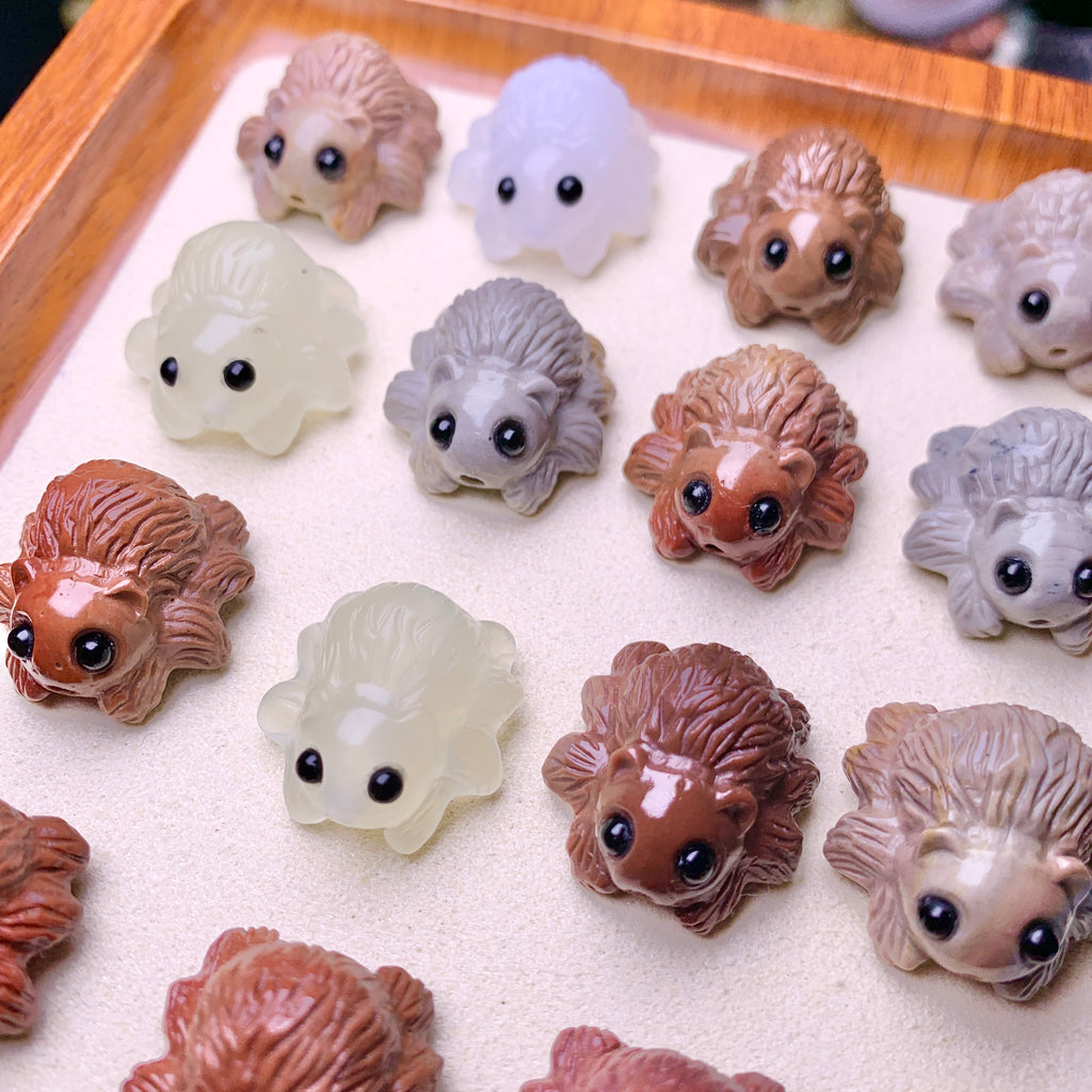 【Agate d'Alashan】 Araignées d'Halloween