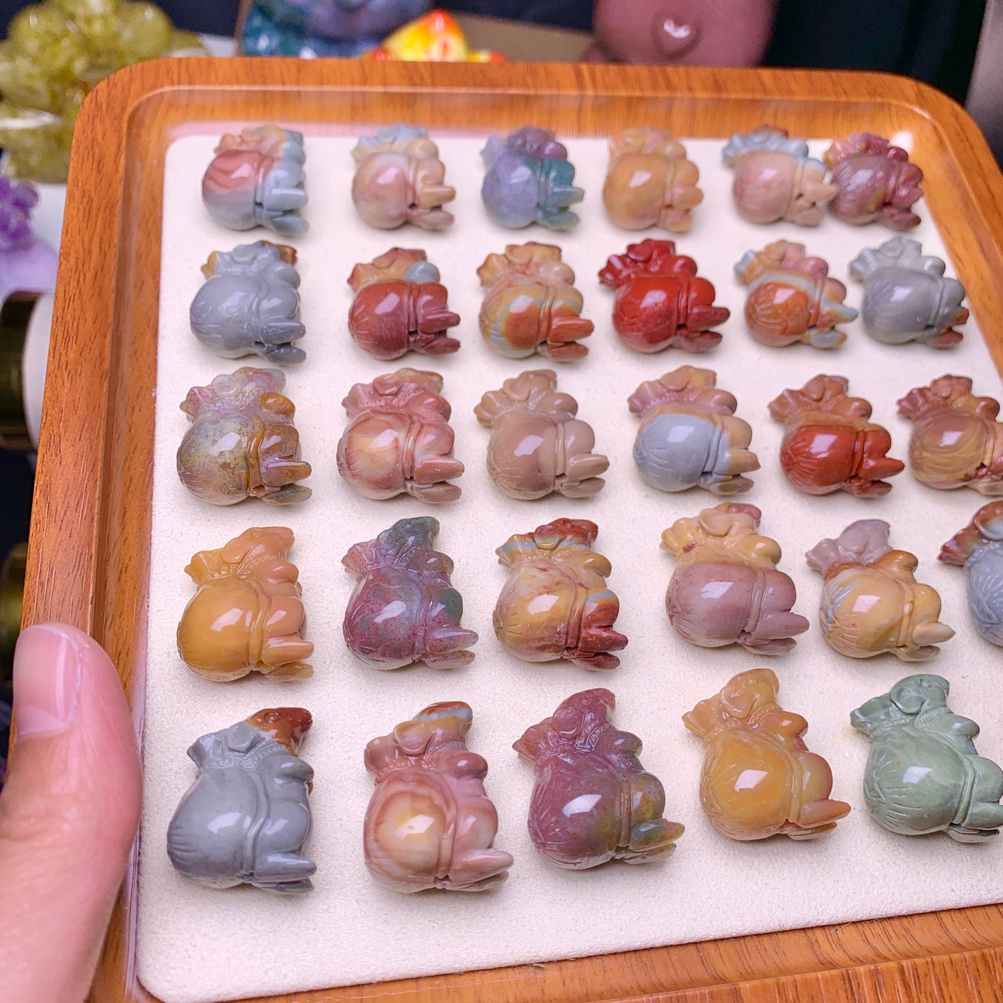 【Alashan Agate】   Moneybags Mouse