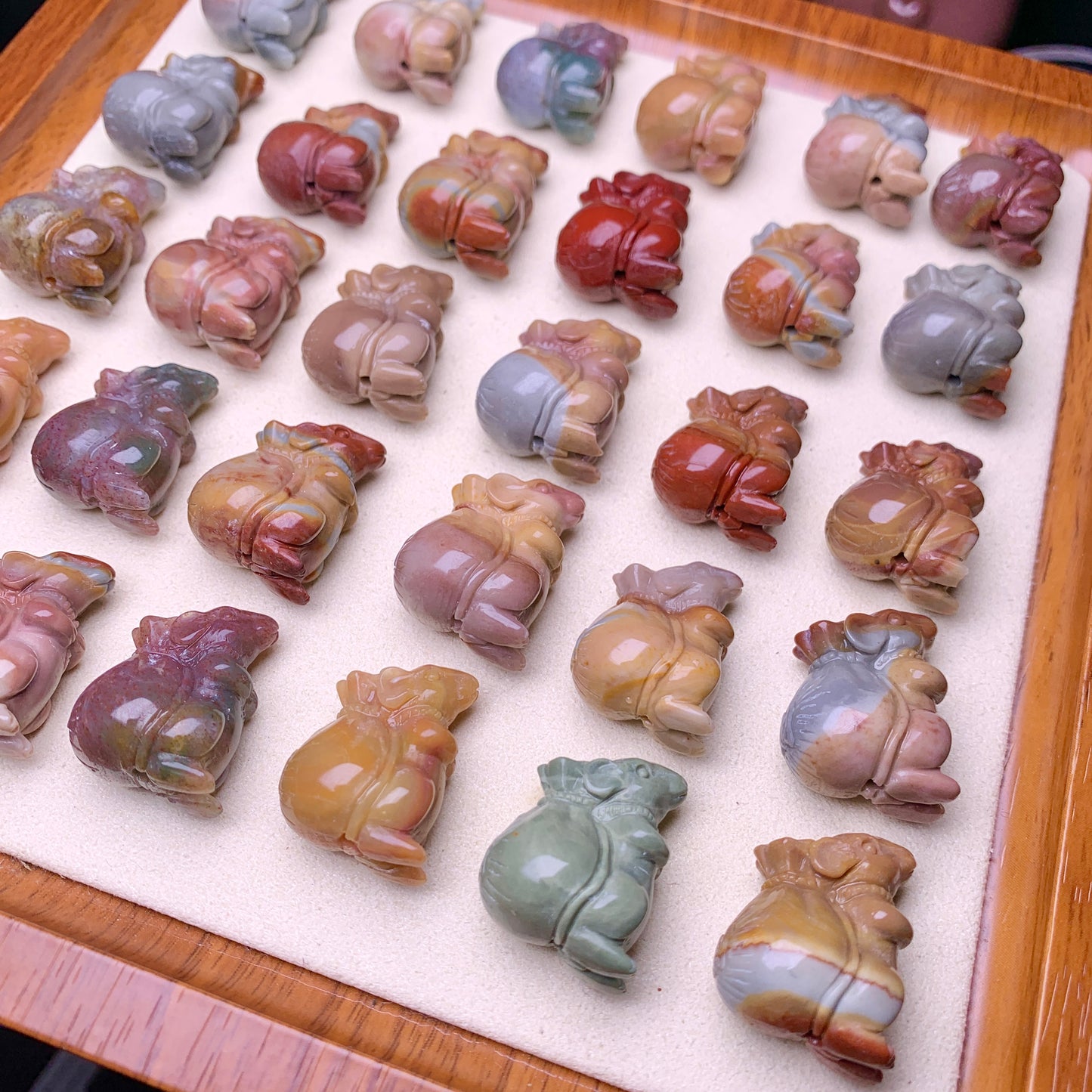 【Alashan Agate】   Moneybags Mouse