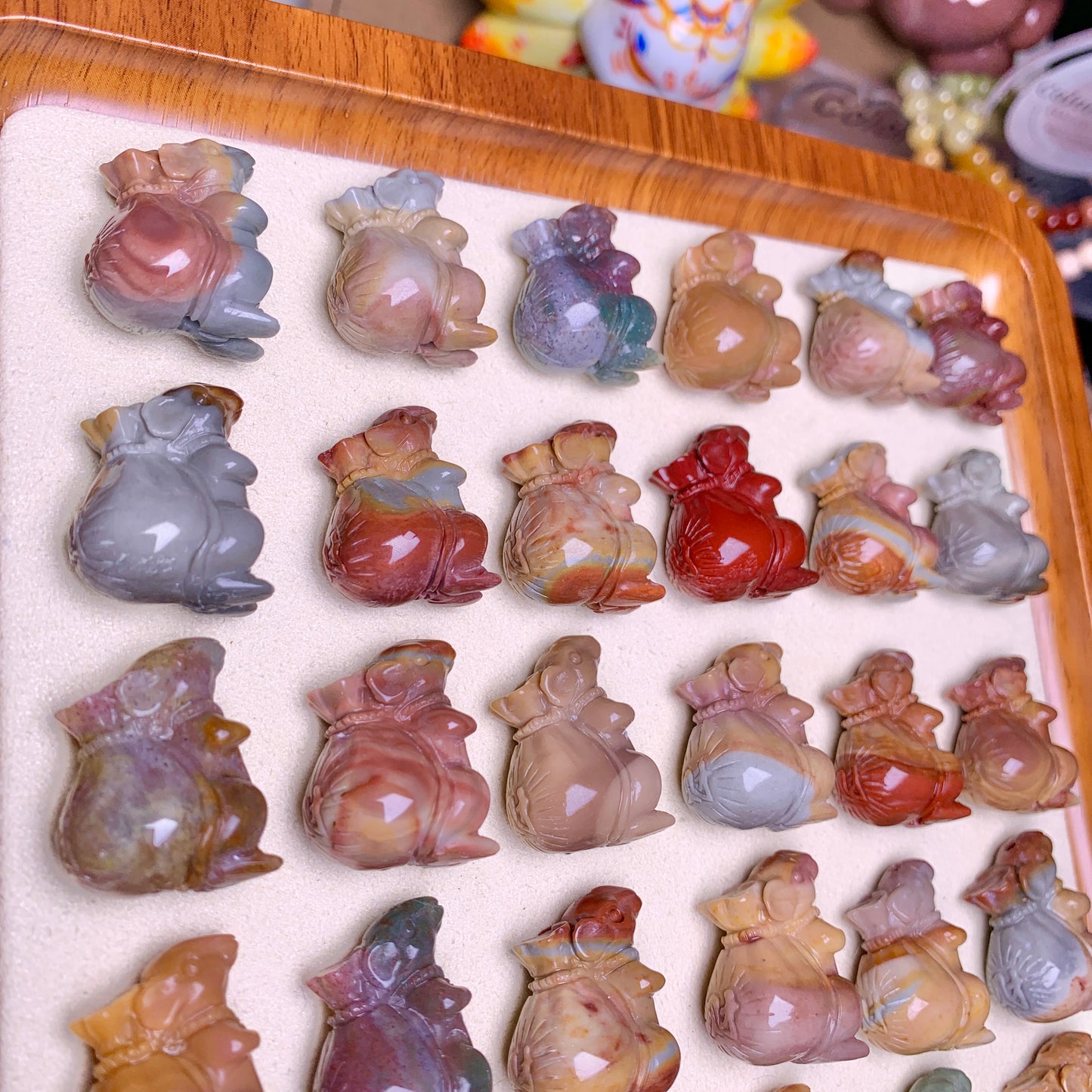 【Alashan Agate】   Moneybags Mouse