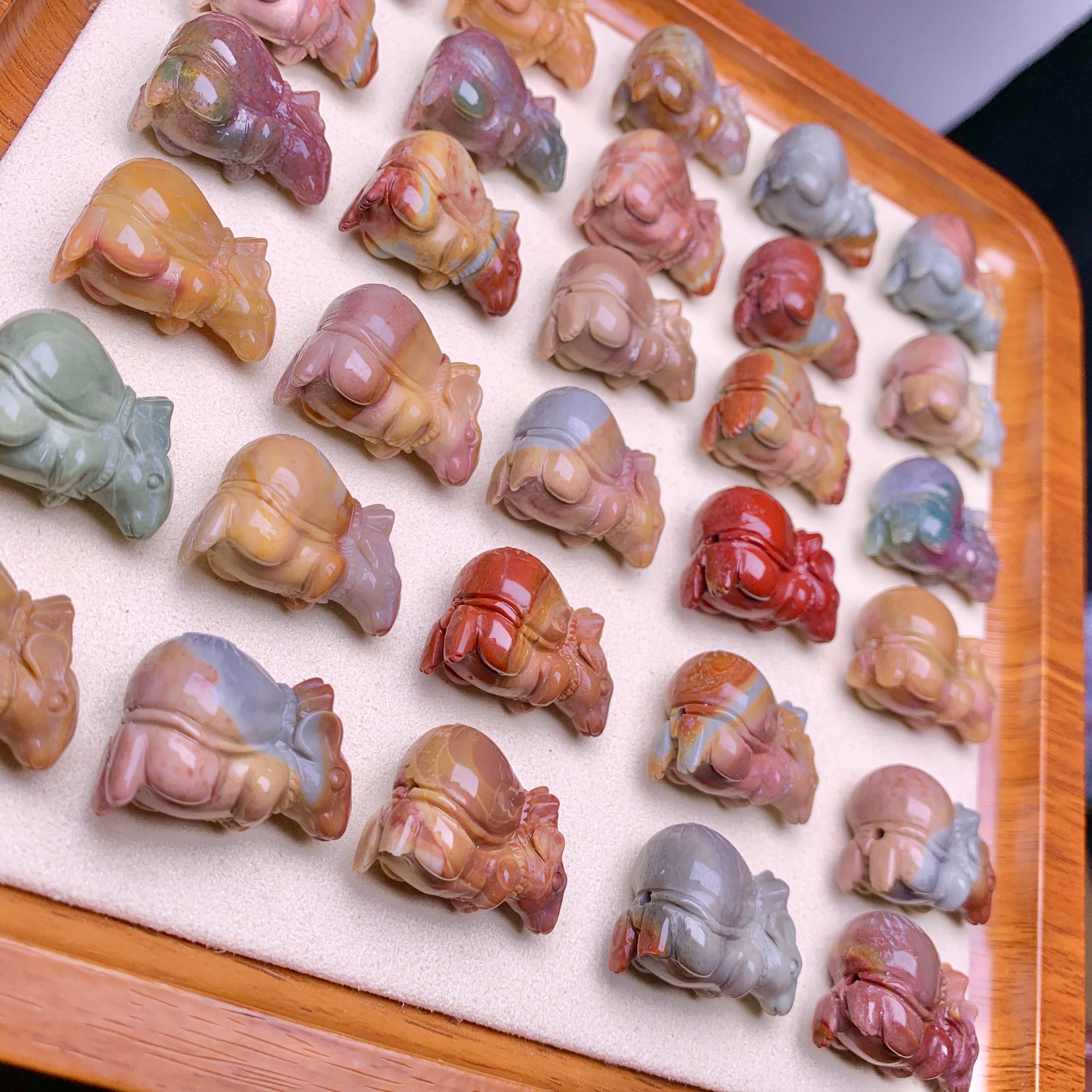 【Alashan Agate】   Moneybags Mouse