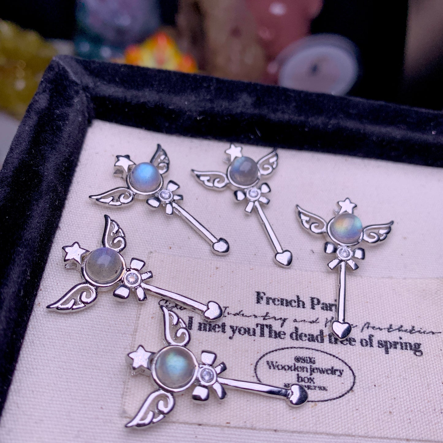 【Labradorite】magic wand box