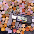 Natural Alashan agate pod charms