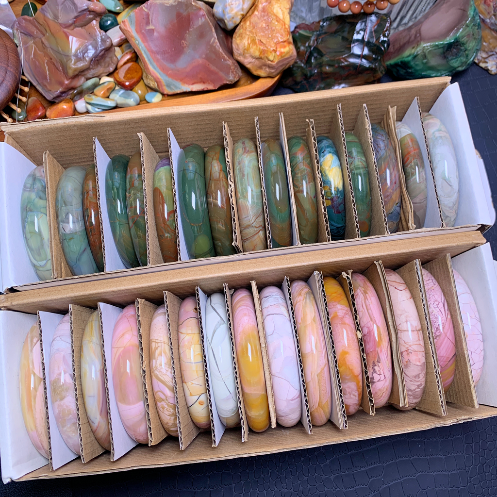 Alashan agate bangles