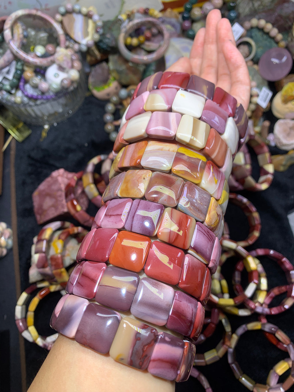 【Mookaite】soft bangle
