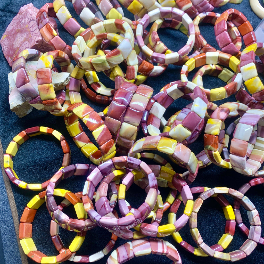 【Mookaite】soft bangle