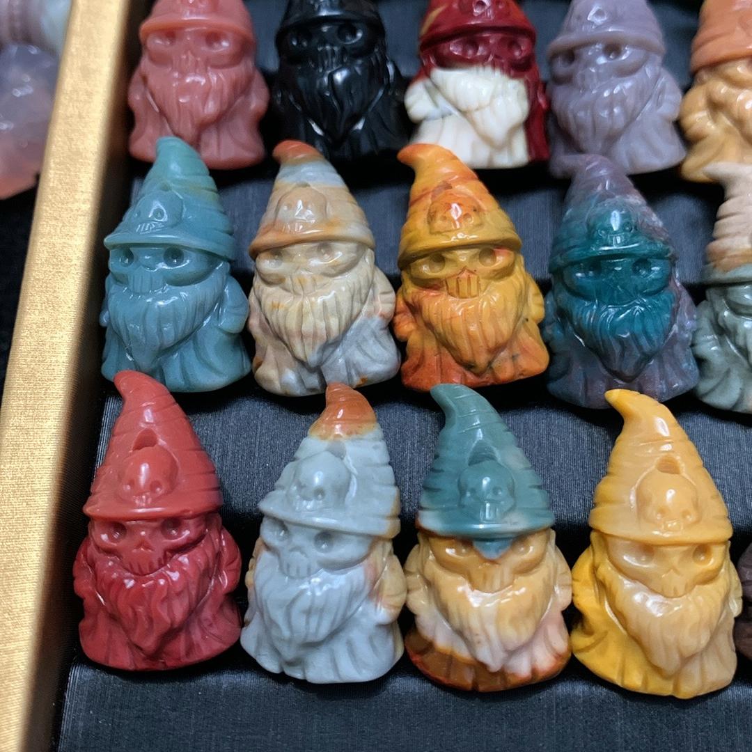 【5PCS】Aalashan Agate ‌Gnome