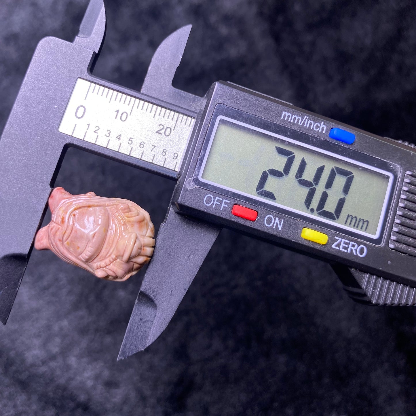 Natural Alashan Agate  Deer Fairy carved charms