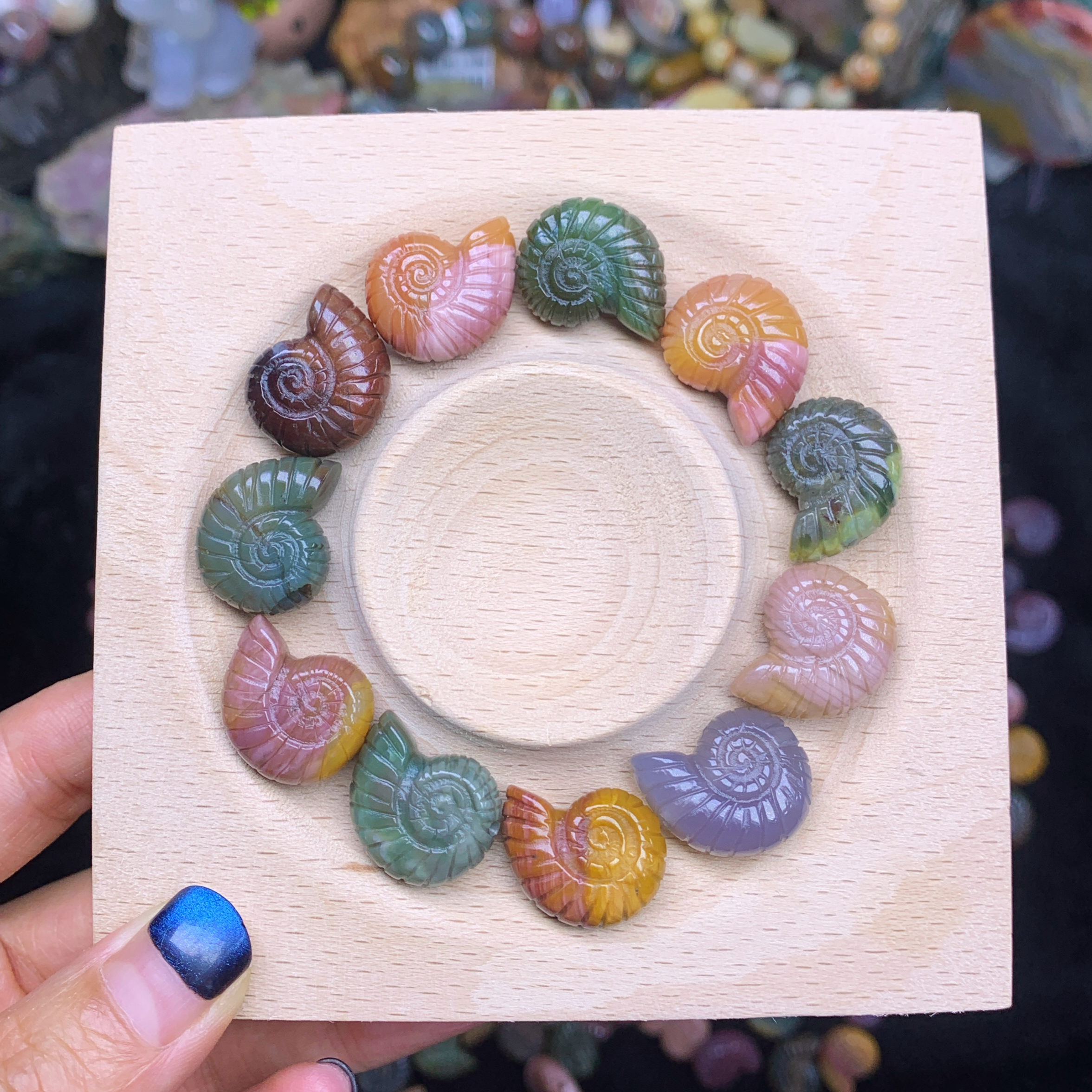 Alashan Agate Conch
