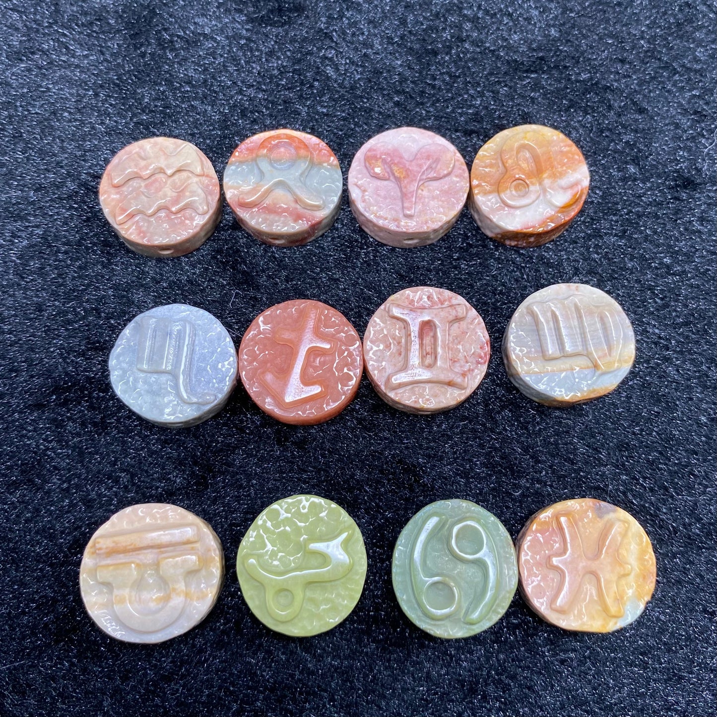 Alashan 12 Zodiac Signs  Carvings