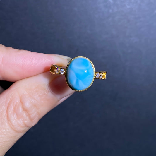 Larimar Ring
