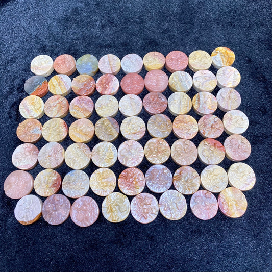 Natural Alashan Agate prince  pets carved charms