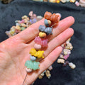 【5PCS】Alashan Agate Fox beads